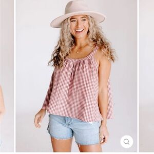 Gingham top